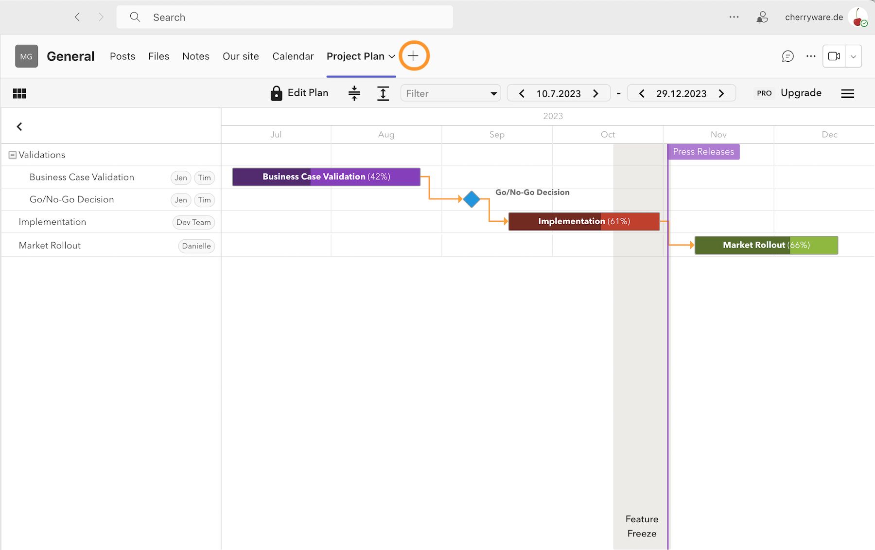 How to create a Project Plan in Microsoft Teams (3/3)